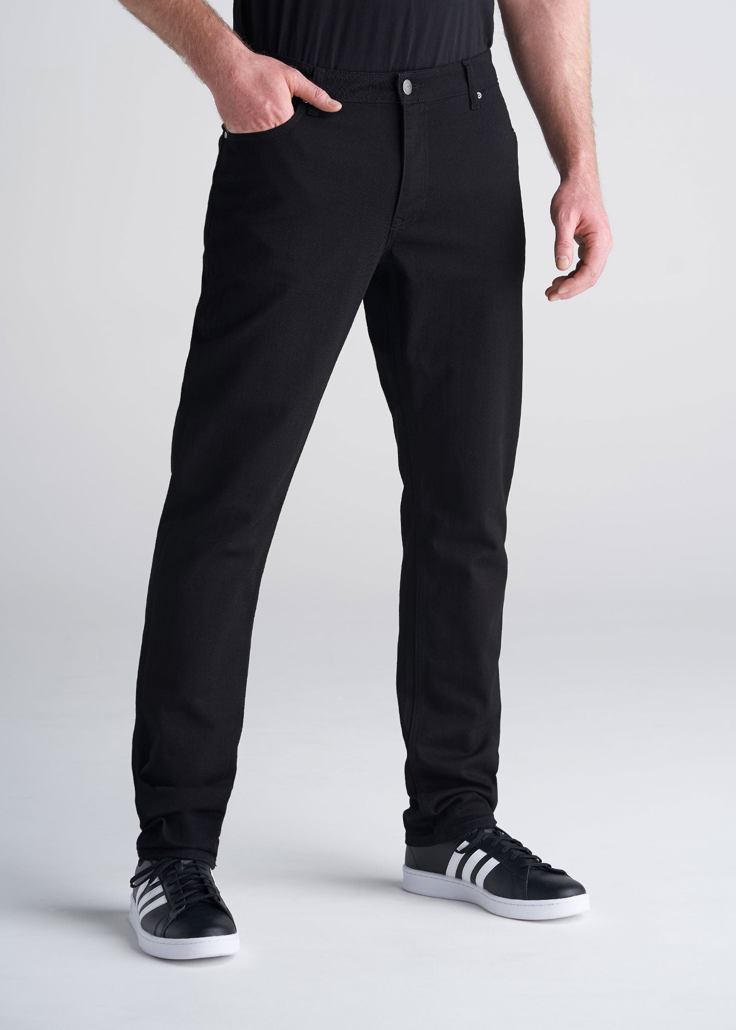 American_Tall_Mens_carman_Jean_True_Black-front