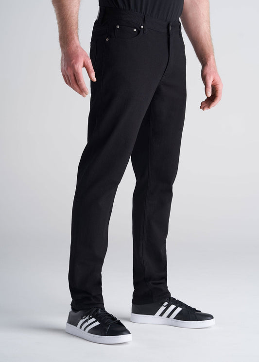 American_Tall_Mens_carman_Jean_True_Black-side