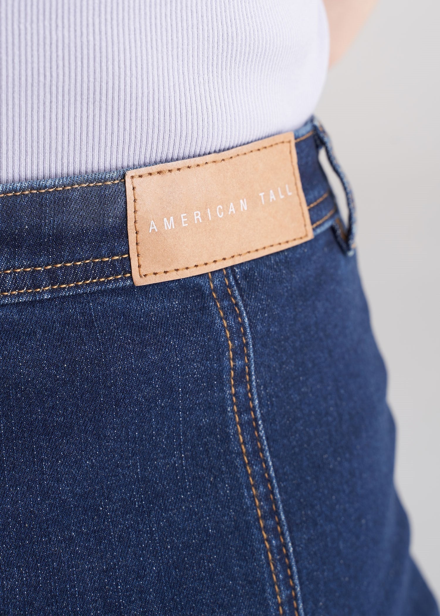 American_Tall_Women_Button_Denim_Skirt_Washed_Indigo_Blue-backdetail
