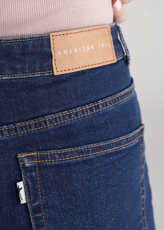 American_Tall_Women_Classic_Denim_Skirt_Washed_Indigo_Blue-backdetail