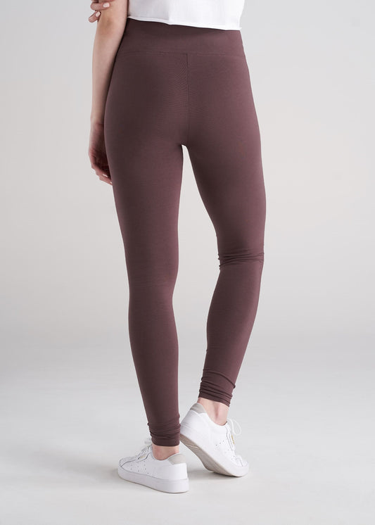 American_Tall_Women_Cotton_Leggings_Dusty_Merlot-back