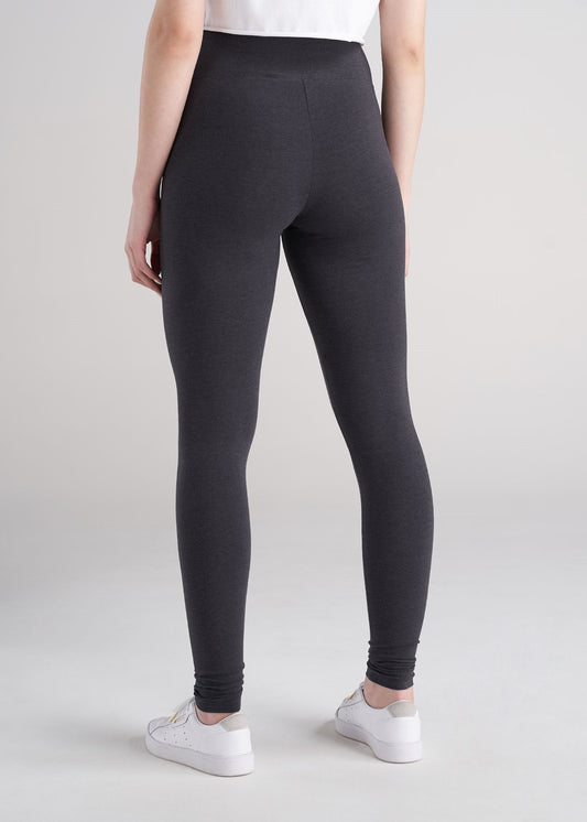 American_Tall_Women_Cotton_Leggings_ShadowGreyMix-back
