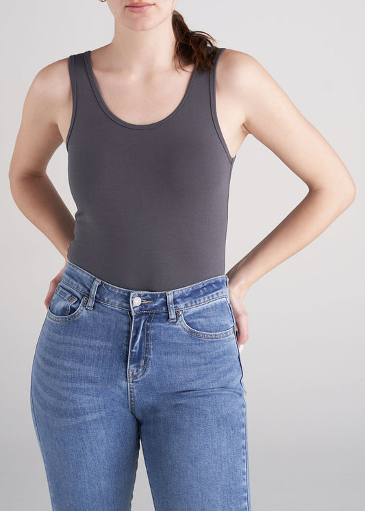 American_Tall_Womens_Jersey_Tank_charcoal-front-moire