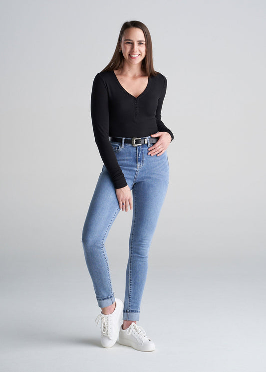 American_Tall_Womens_Long_Sleeve_Ribbed_Henley_Black-lifestyle