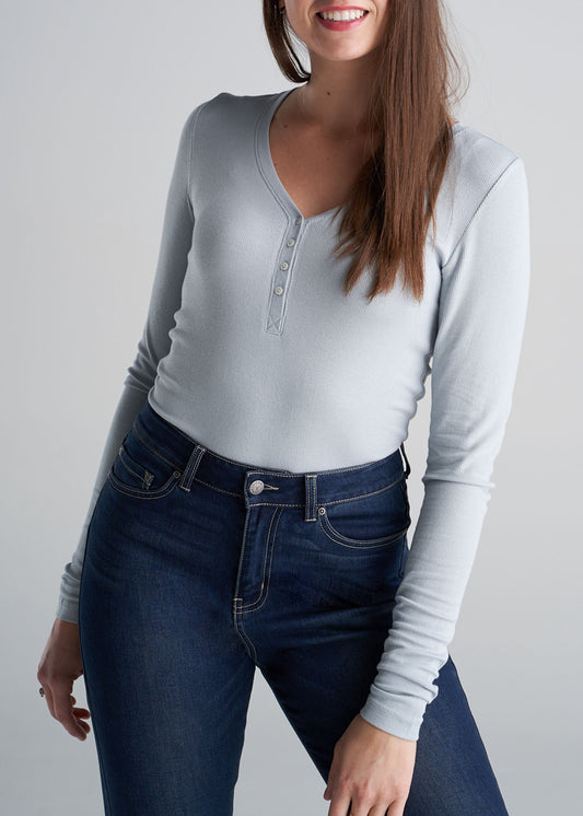 American_Tall_Womens_Long_Sleeve_Ribbed_Henley_SeaSalt-front
