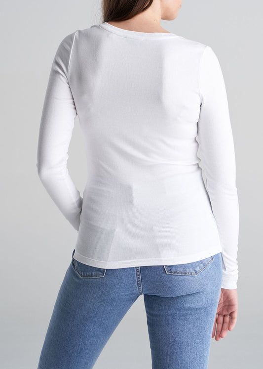 American_Tall_Womens_Long_Sleeve_Ribbed_Henley_White-back