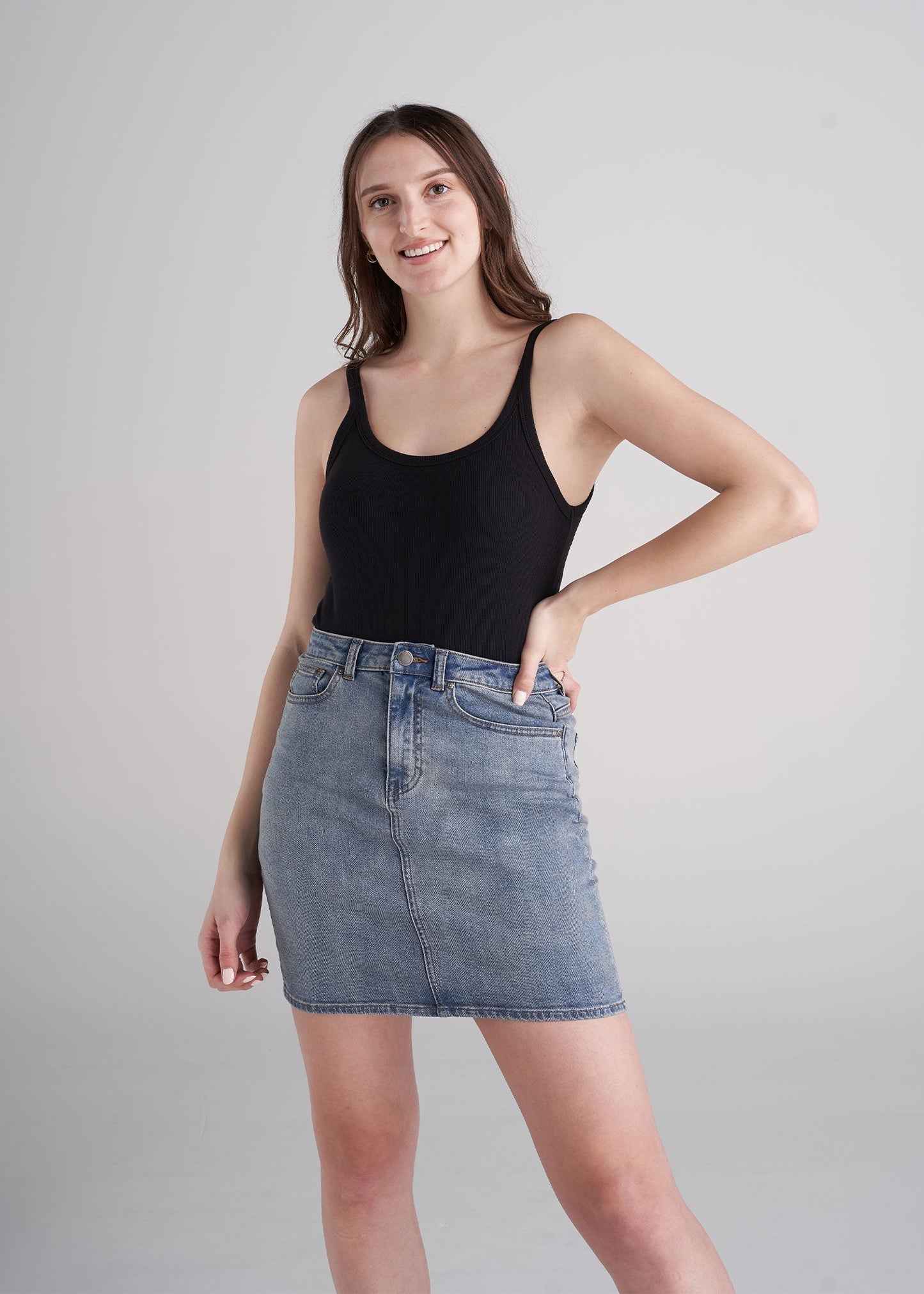 American_Tall_Womens_Ribbed_Tank_black-Fullbody