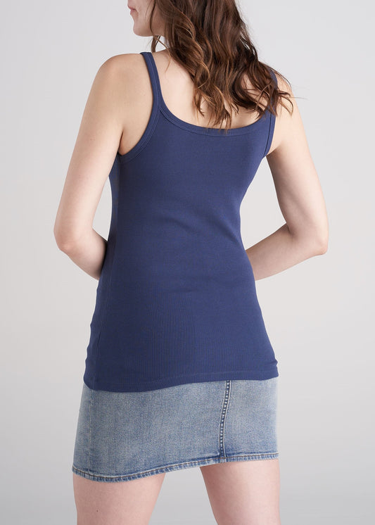 American_Tall_Womens_Ribbed_Tank_navy-back