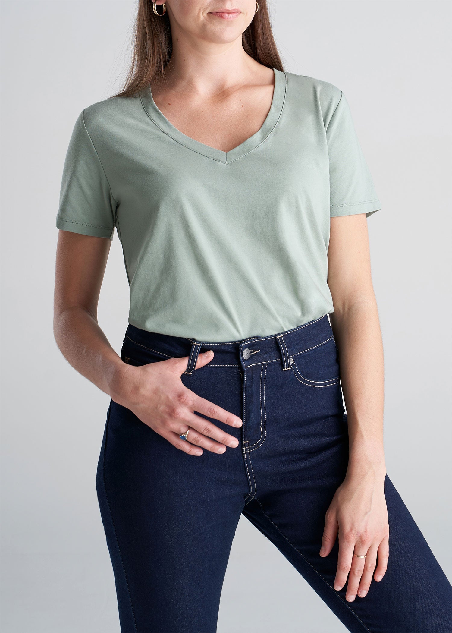 American_Tall_Womens_ScoopTee_SageGreen-front