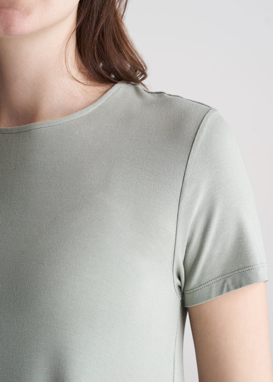 American_Tall_Womens_Swing_Dress_Sage_Green-neck