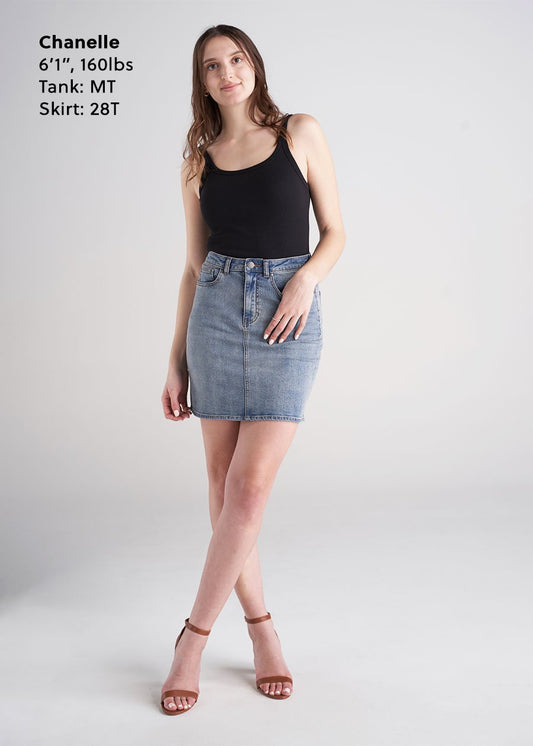 tall-womens-denim-skirt-light-blue