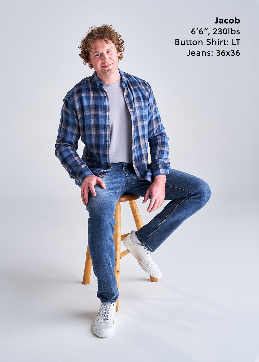 tall-man-double-weave-button-shirt-blue