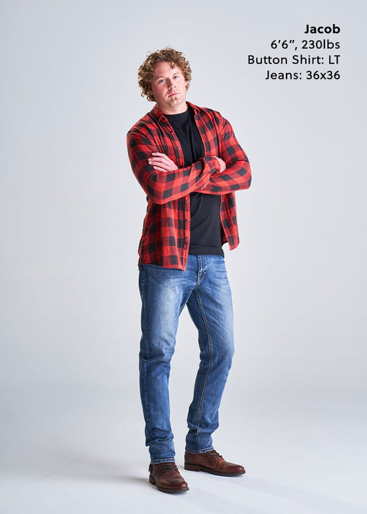 tall-guys-red-black-plaid-shirt