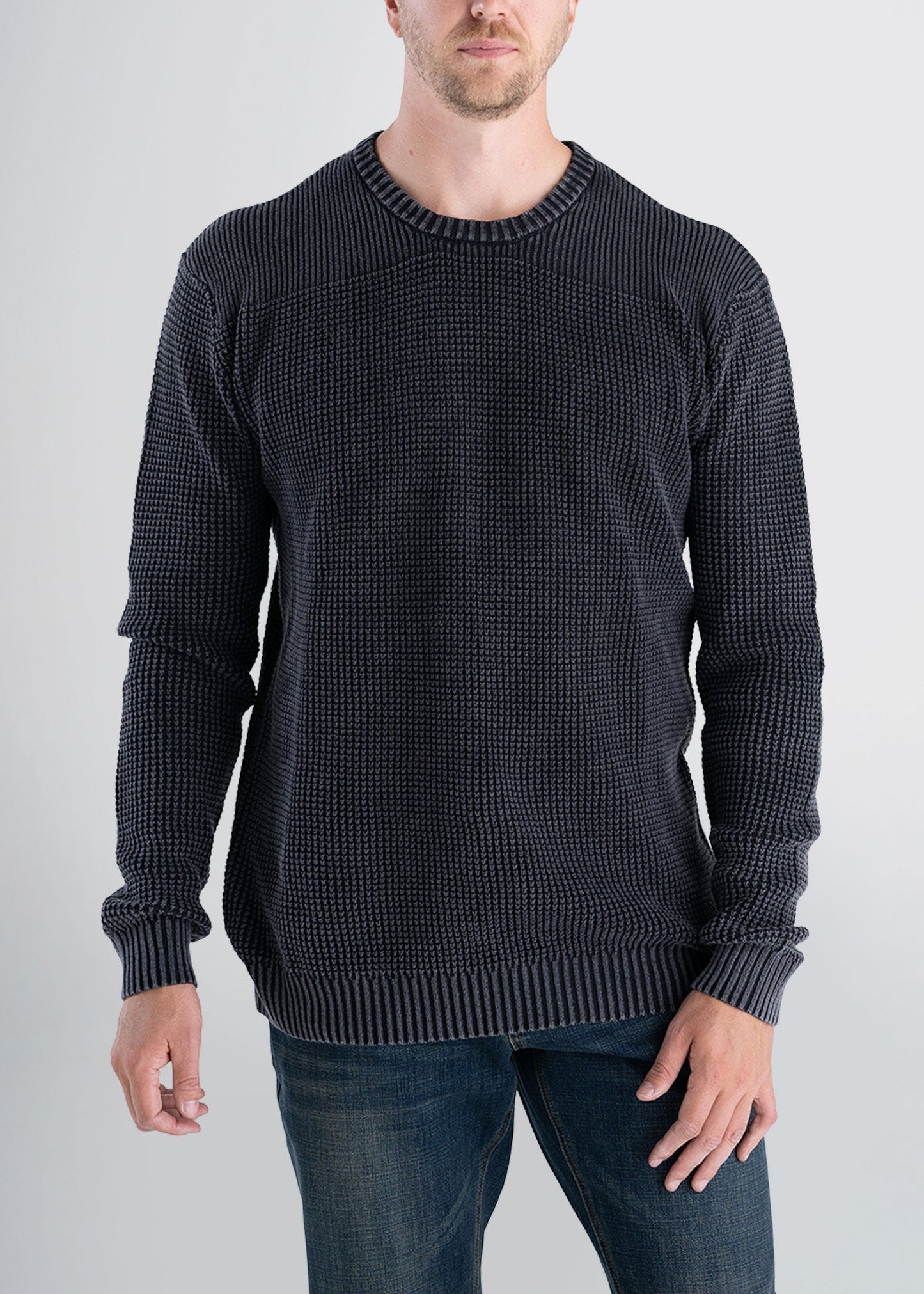 Longjohnandsons-americantall-mens-acidwash-knitsweater-grey-front