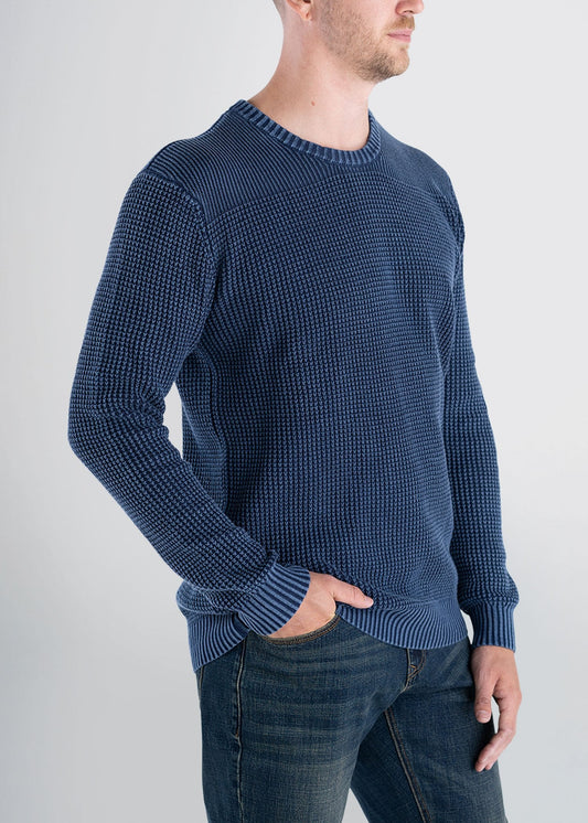 Longjohnandsons-americantall-mens-acidwash-knitsweater-navy-side