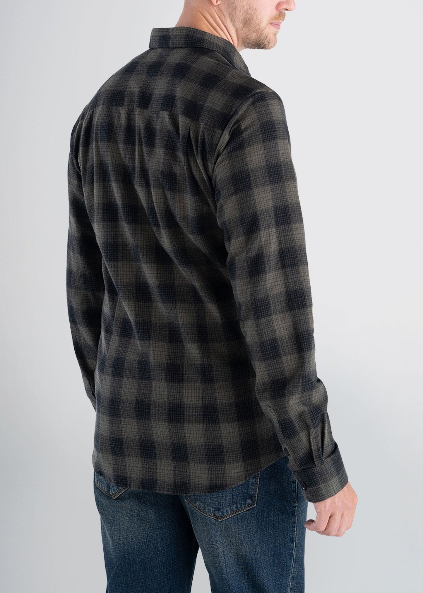 Longjohnandsons-americantall-mens-heavyflannel-surplusgreen-back