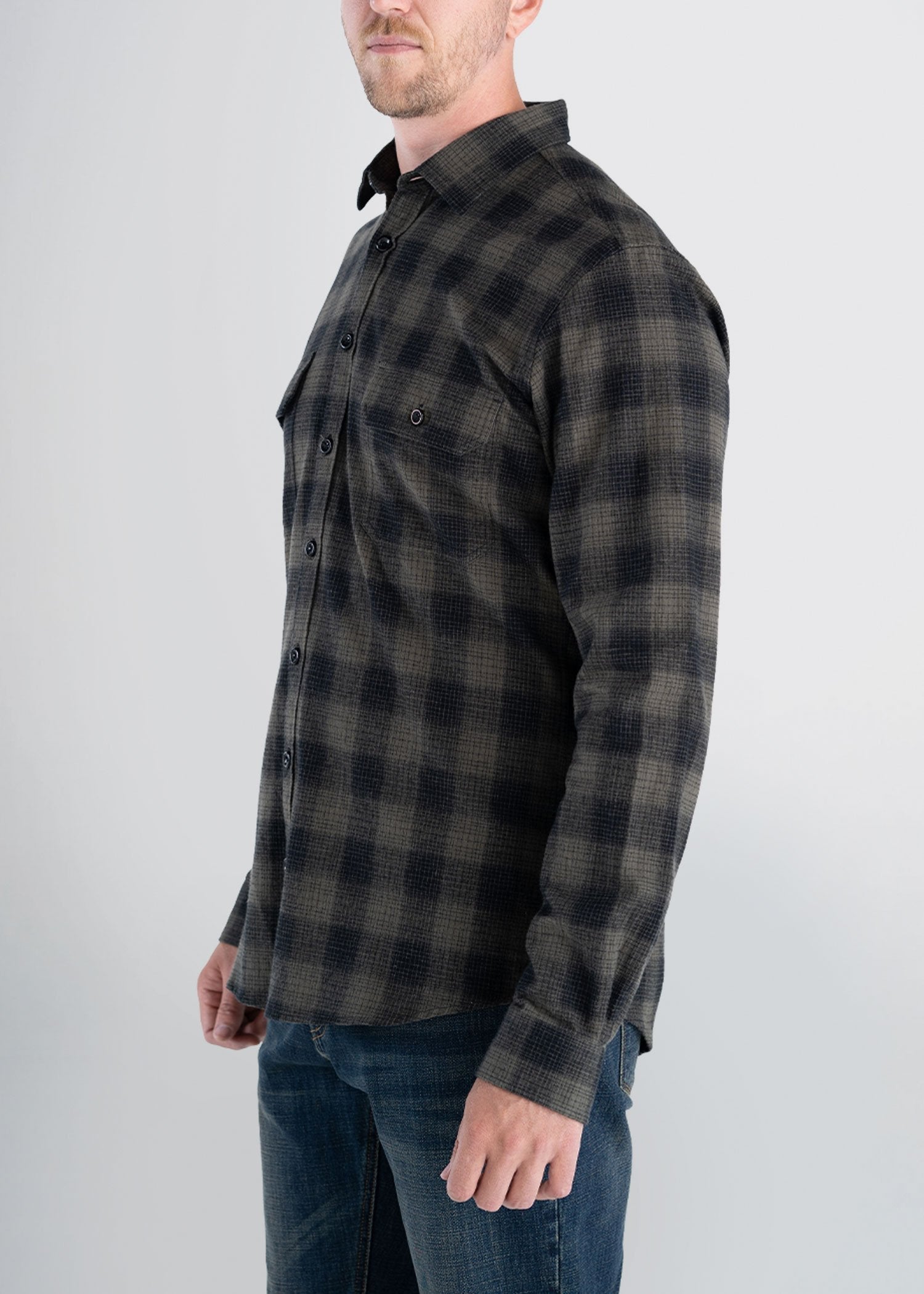 Longjohnandsons-americantall-mens-heavyflannel-surplusgreen-side