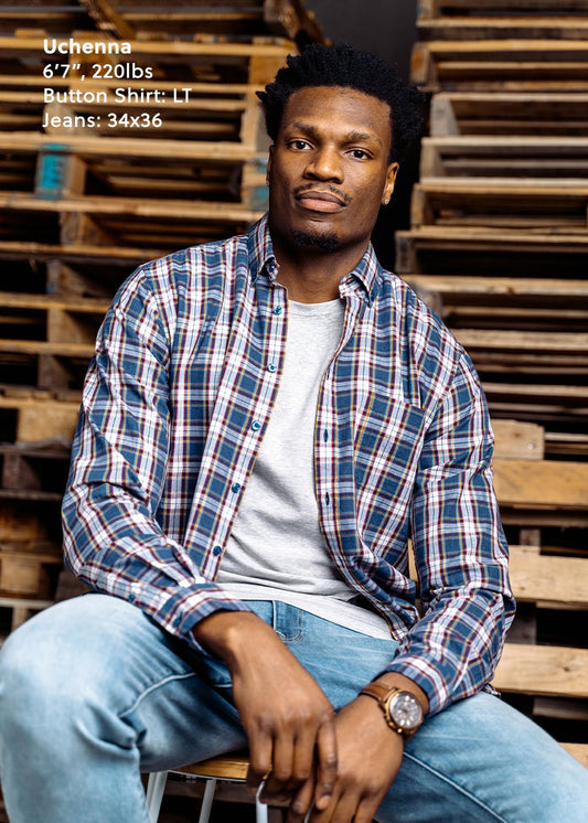 tall-mens-indigo-plaid-shirt