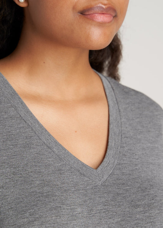 Womens-ShortSleeve-VNeck-AthleticTee-DarkGrey-detail