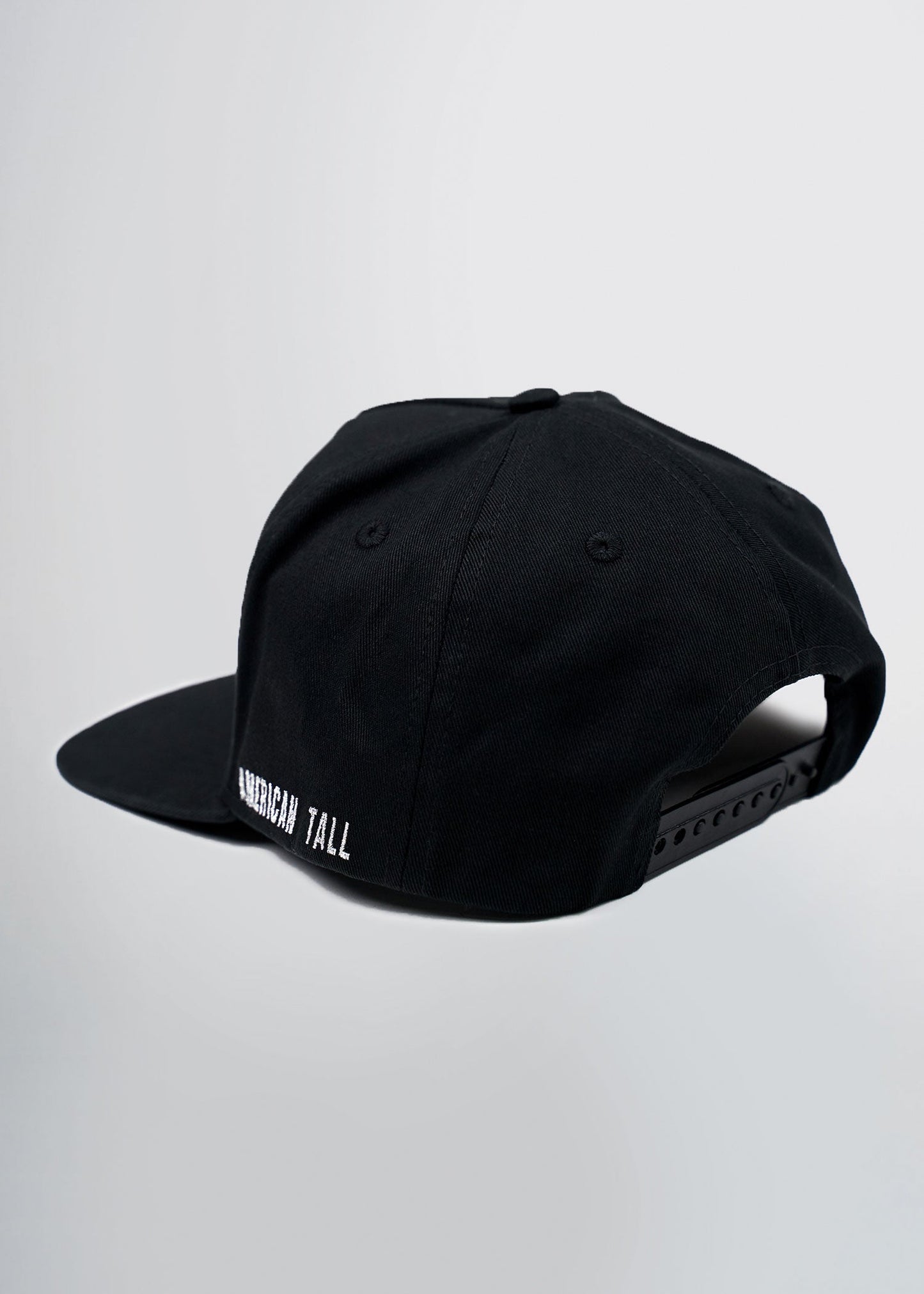 american-tall-flat-brim-hat-black-back