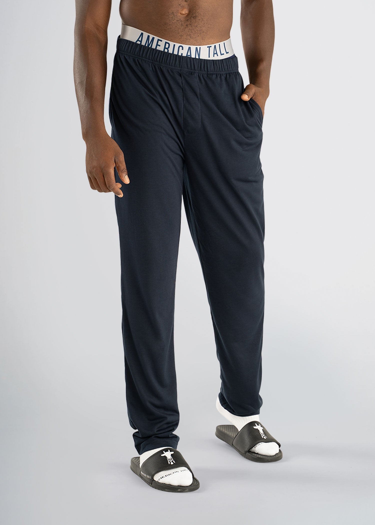 american-tall-loungepajama-navy-front