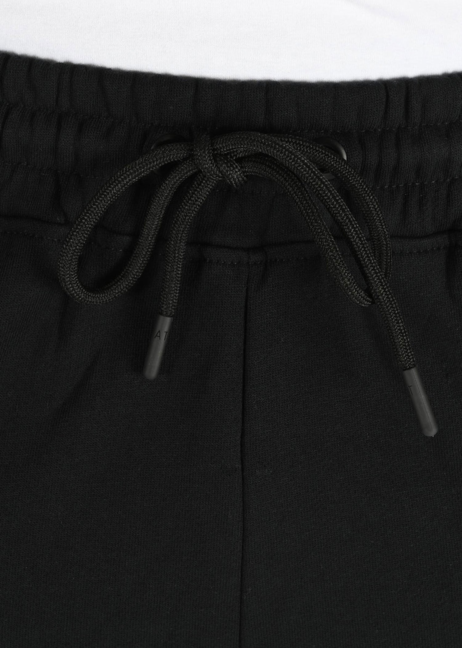 american-tall-mens-8020-fleece-elastic-black-tie