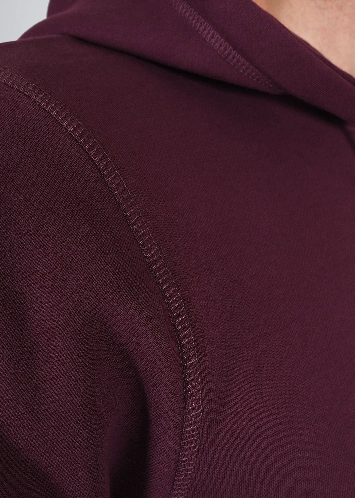  american-tall-mens-8020-fleece-pullover-maroon-detail