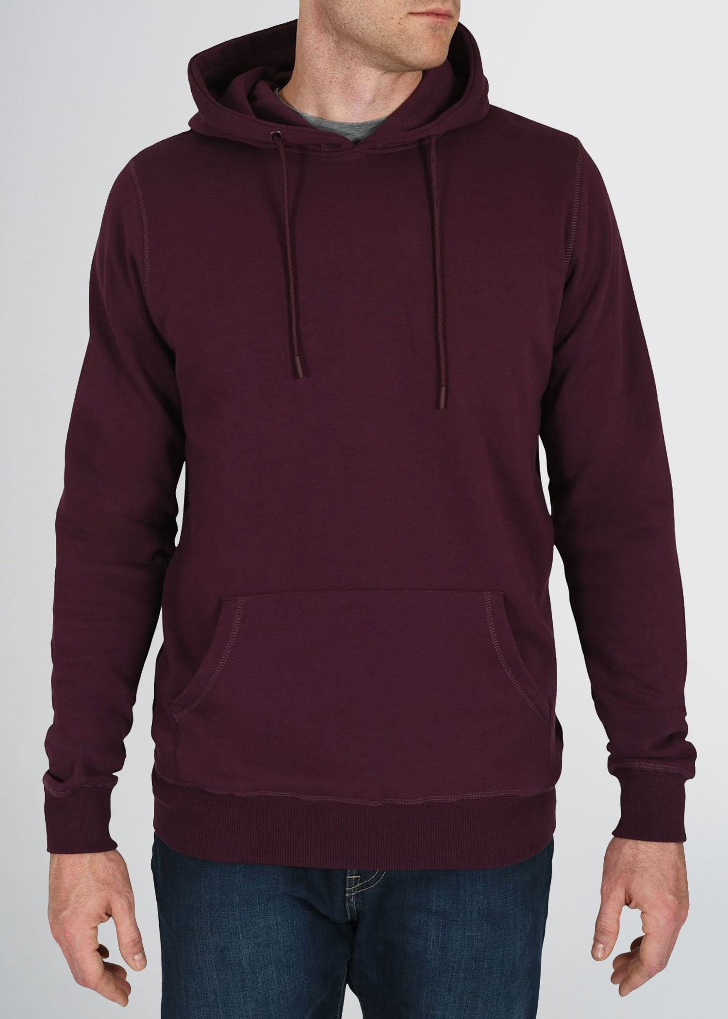 american-tall-mens-8020-fleece-pullover-maroon-front