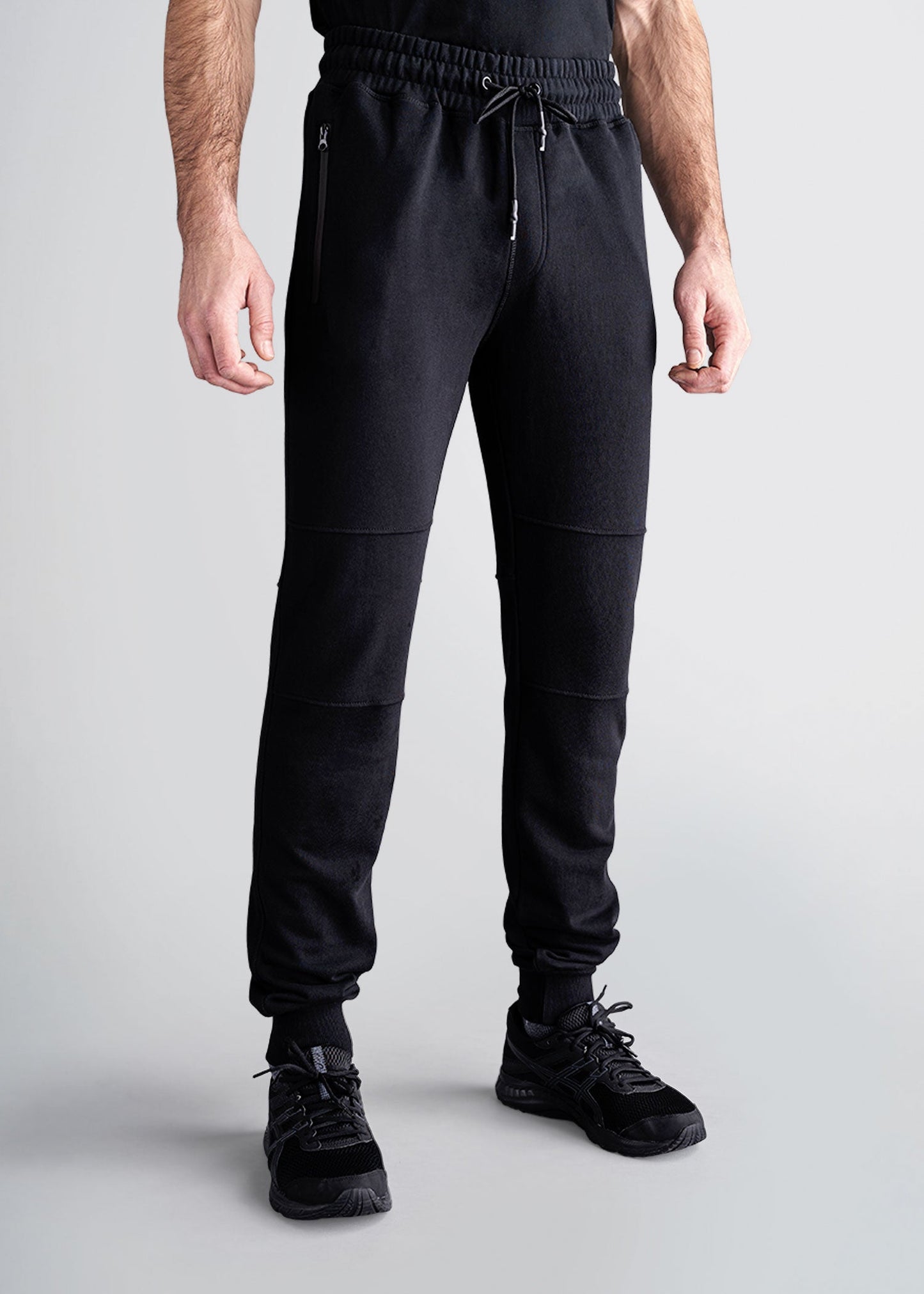 american-tall-mens-8020-frenchterry-jogger-black-front