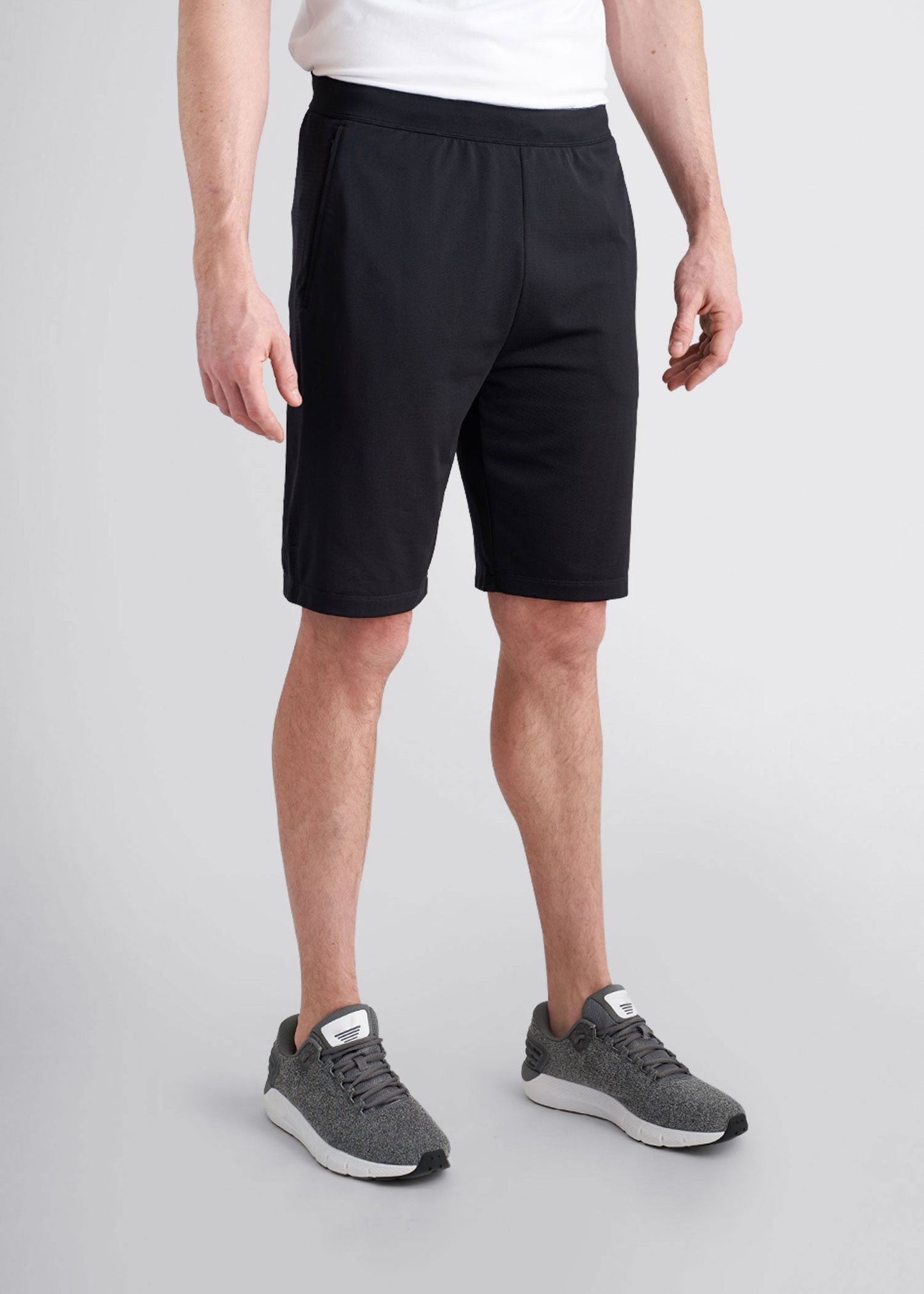 AT Performance: Men's Tall Engineered Athletic Shorts in Black
