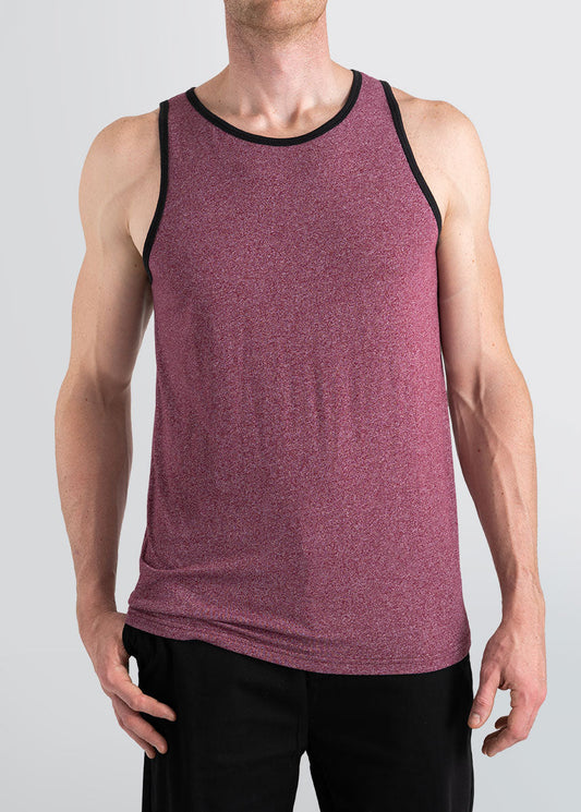 american-tall-mens-beach-tank-burgundy-front