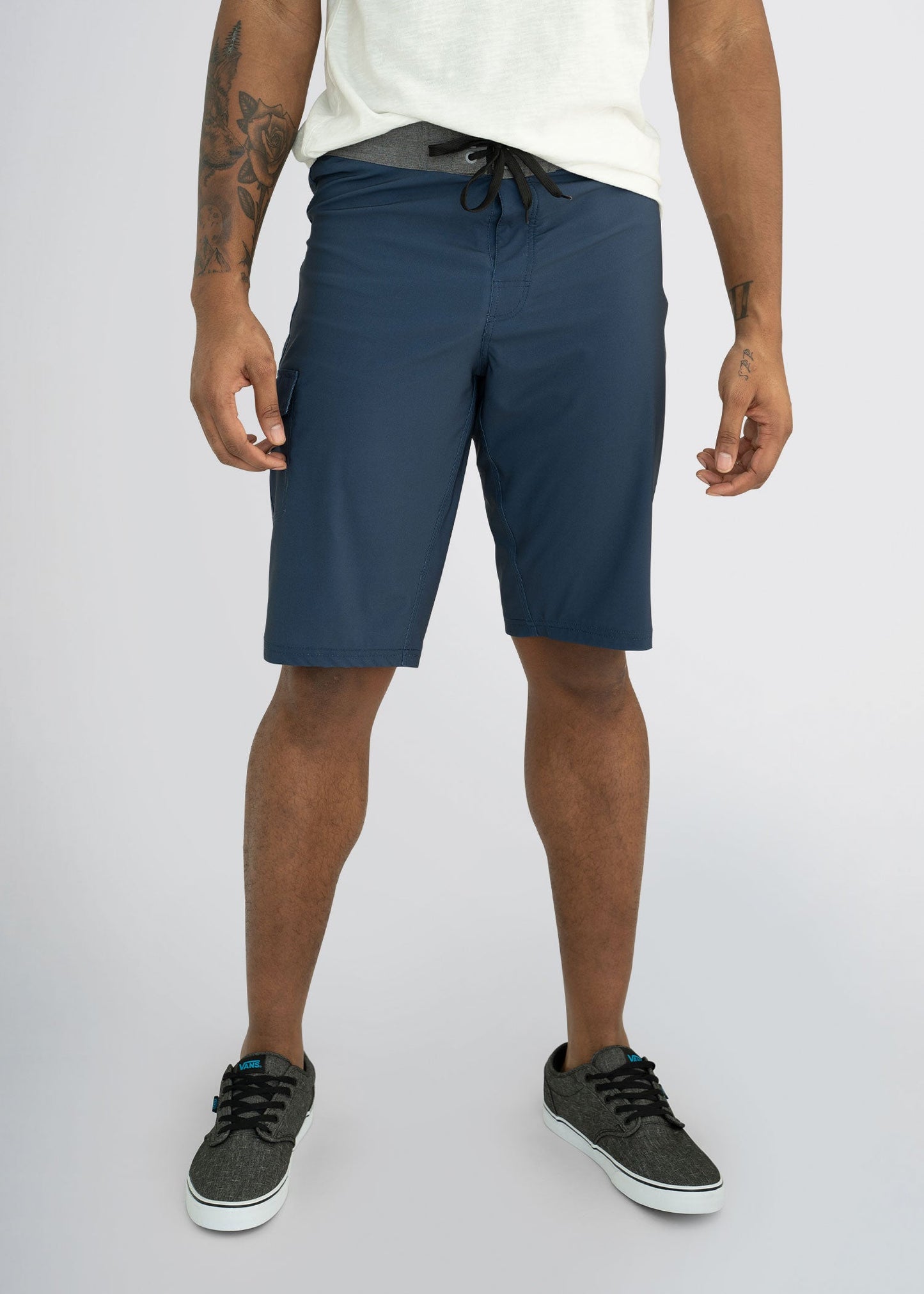 american-tall-mens-board-short-navy-front