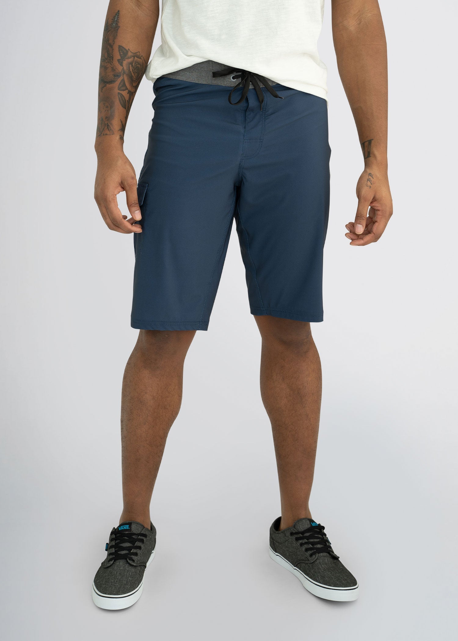 american-tall-mens-board-short-navy-front