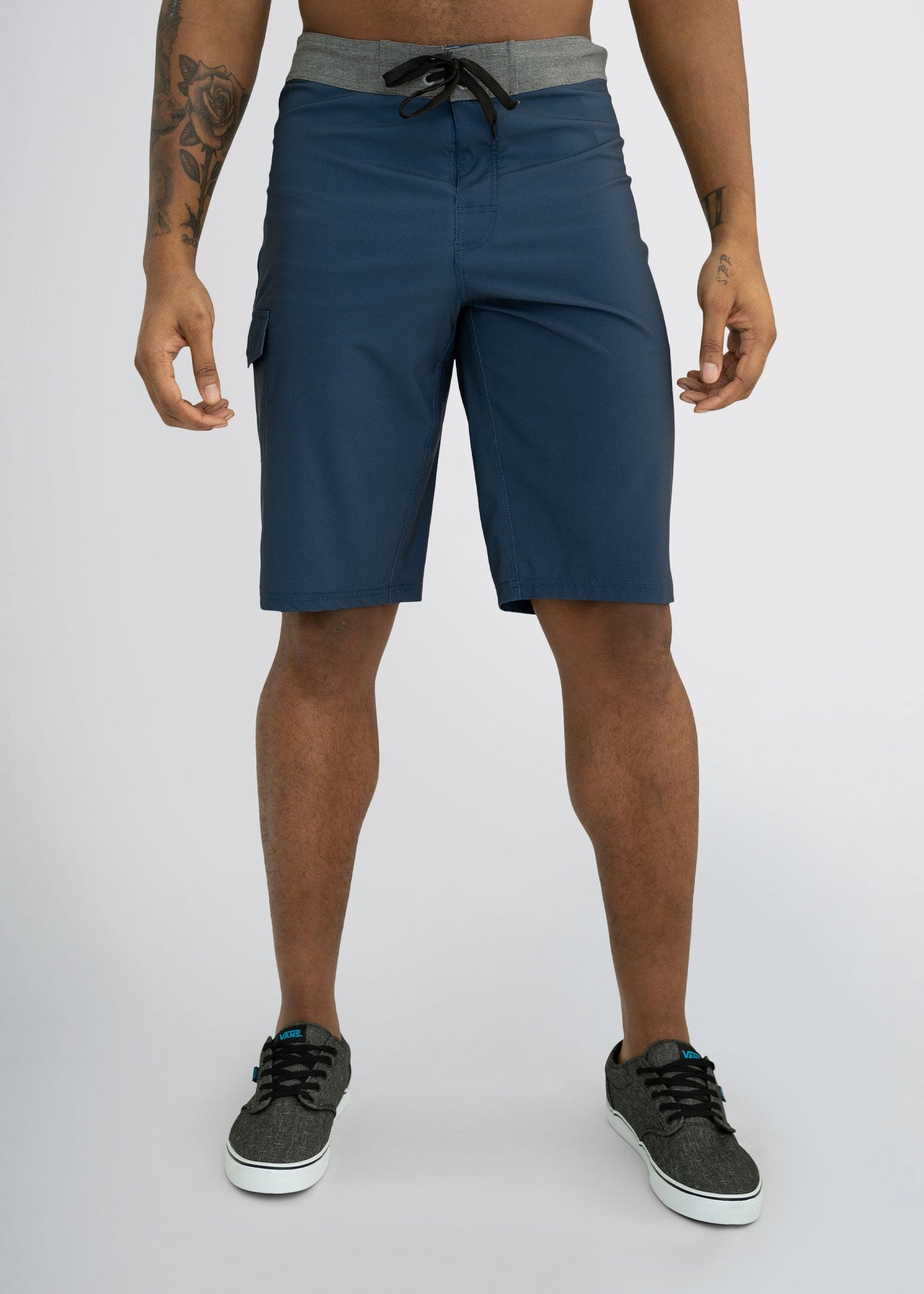 american-tall-mens-board-short-navy-front