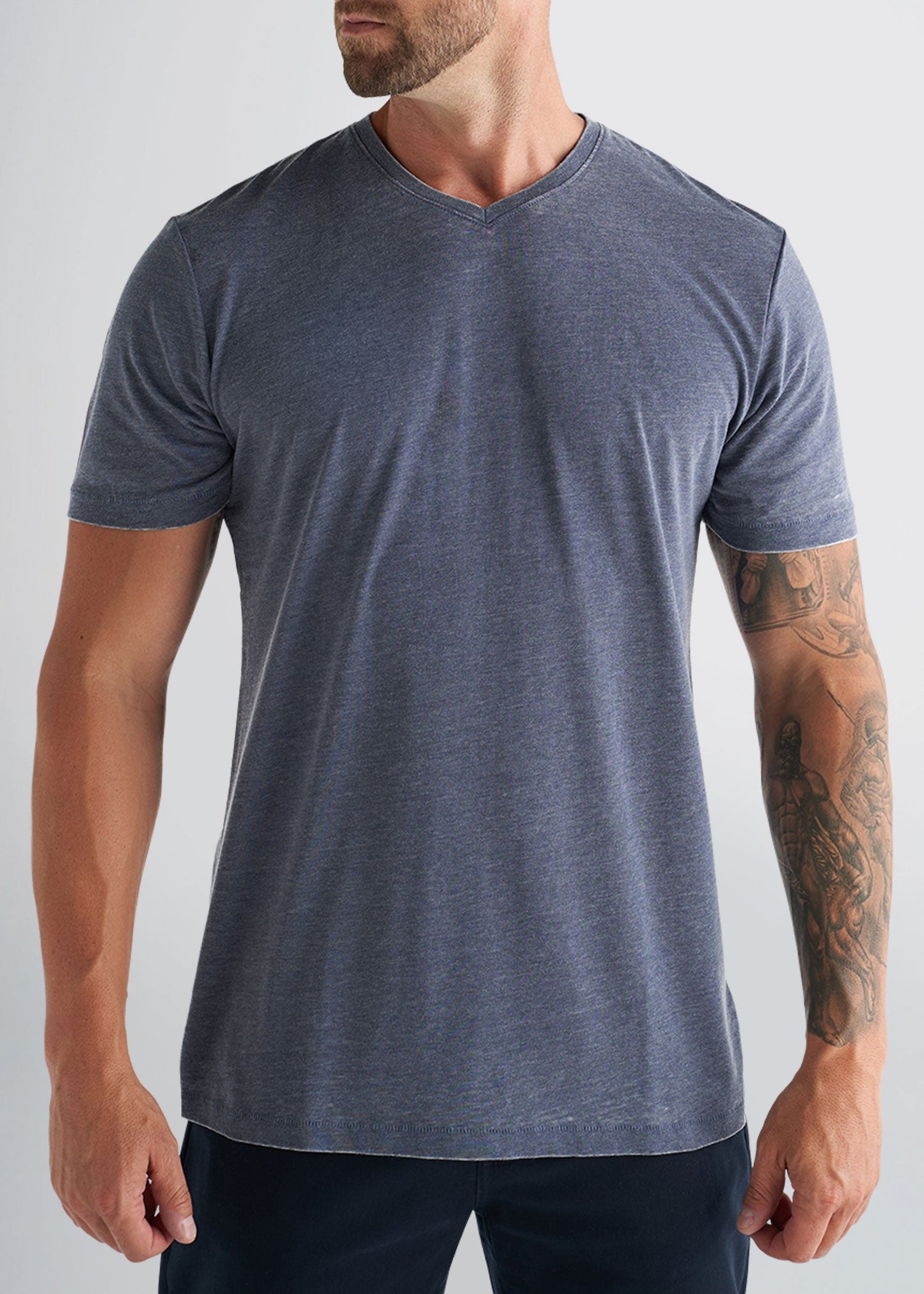 american-tall-mens-burnoutvnecktee-navy-front