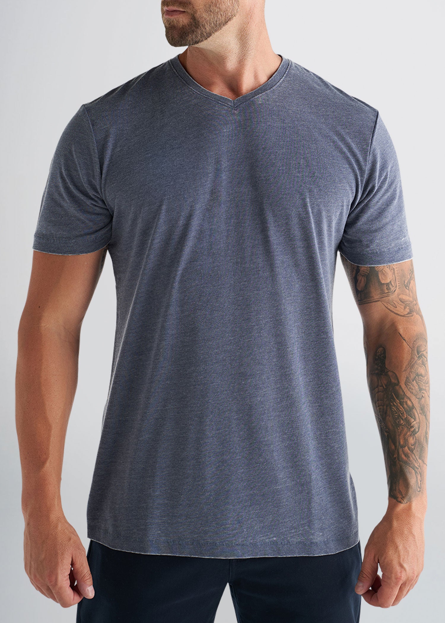 american-tall-mens-burnoutvnecktee-navy-front