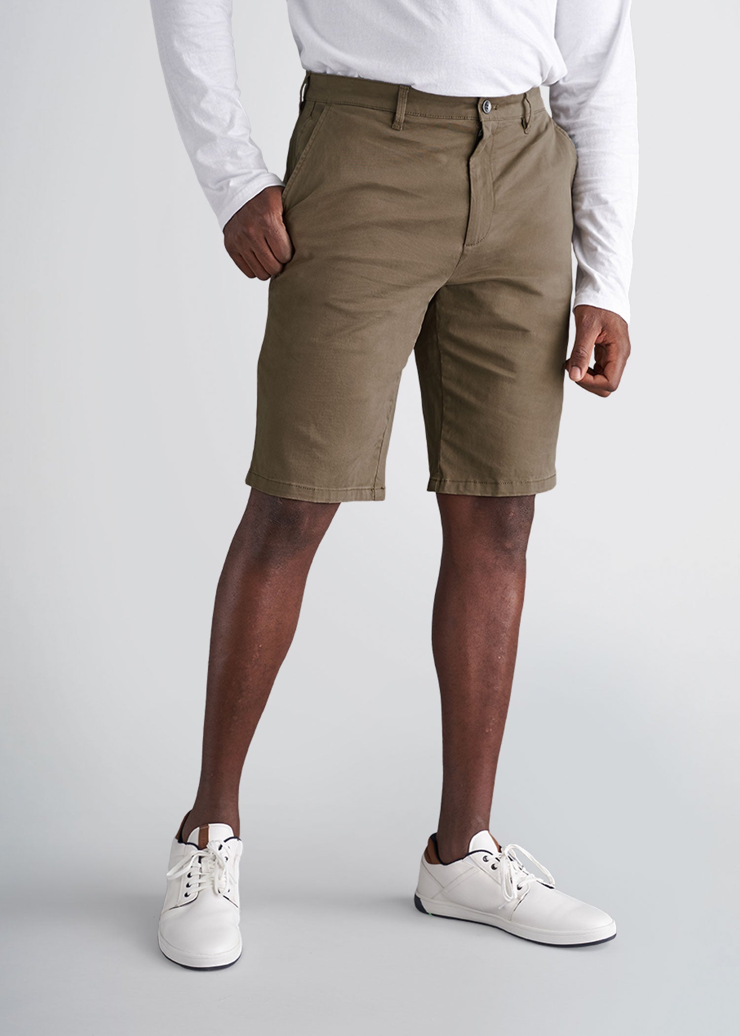 american-tall-mens-chino-shorts-armybrush-front