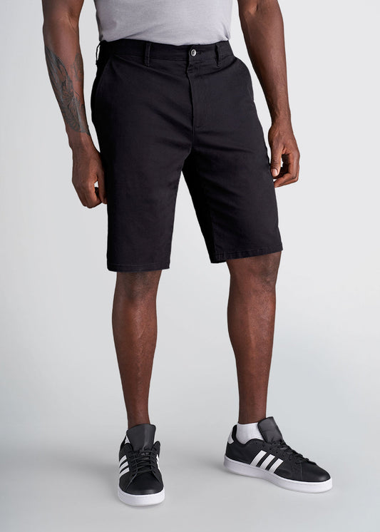 american-tall-mens-chino-shorts-black-front