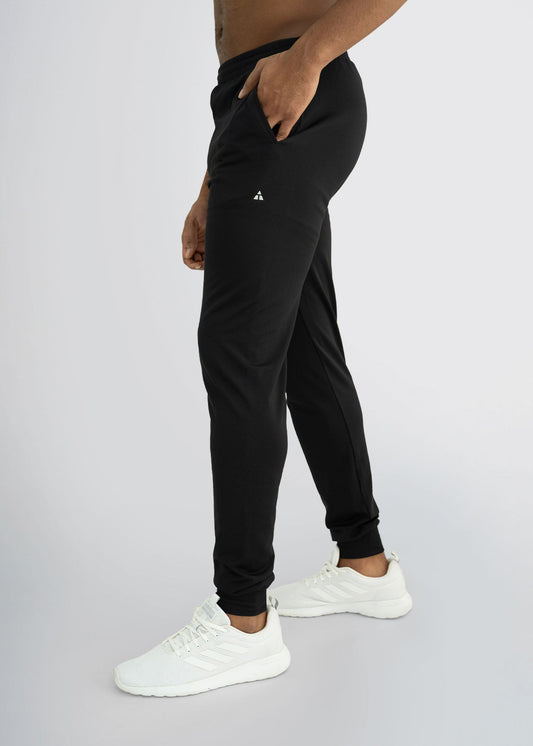 AT Performance: Men's Tall Engineered Joggers in Black
