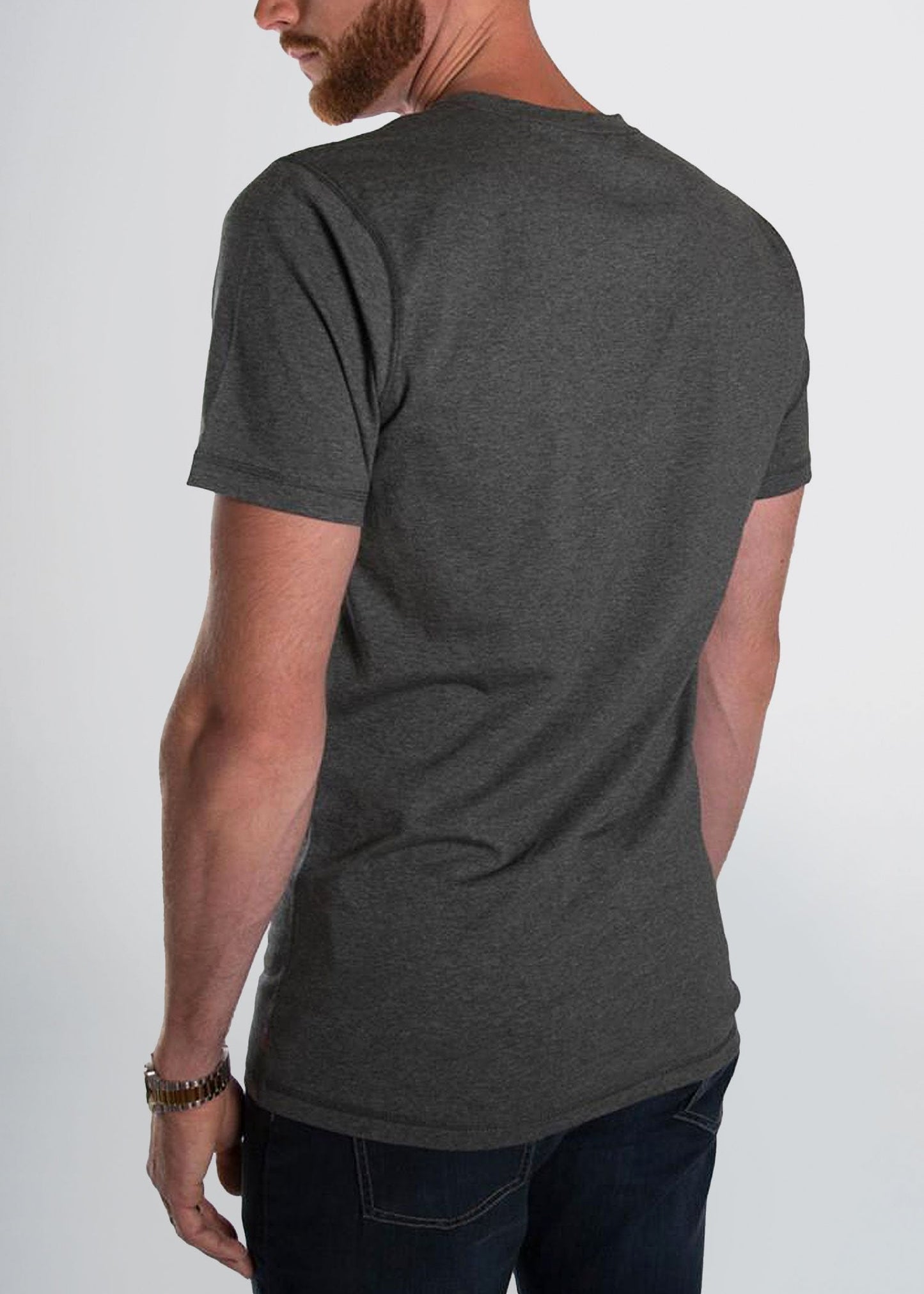american-tall-mens-essential-slimfit-vneck-tee-charcoalmix-back