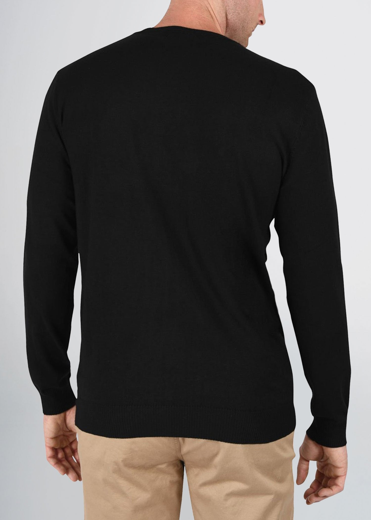  american-tall-mens-fitted-vneck-black-back