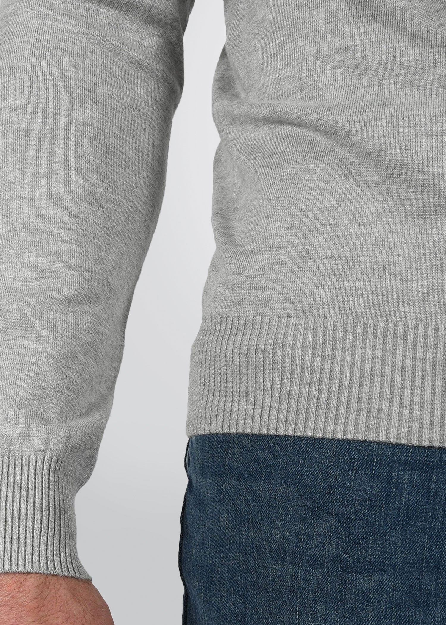 american-tall-mens-fitted-vneck-greymix-sleeve