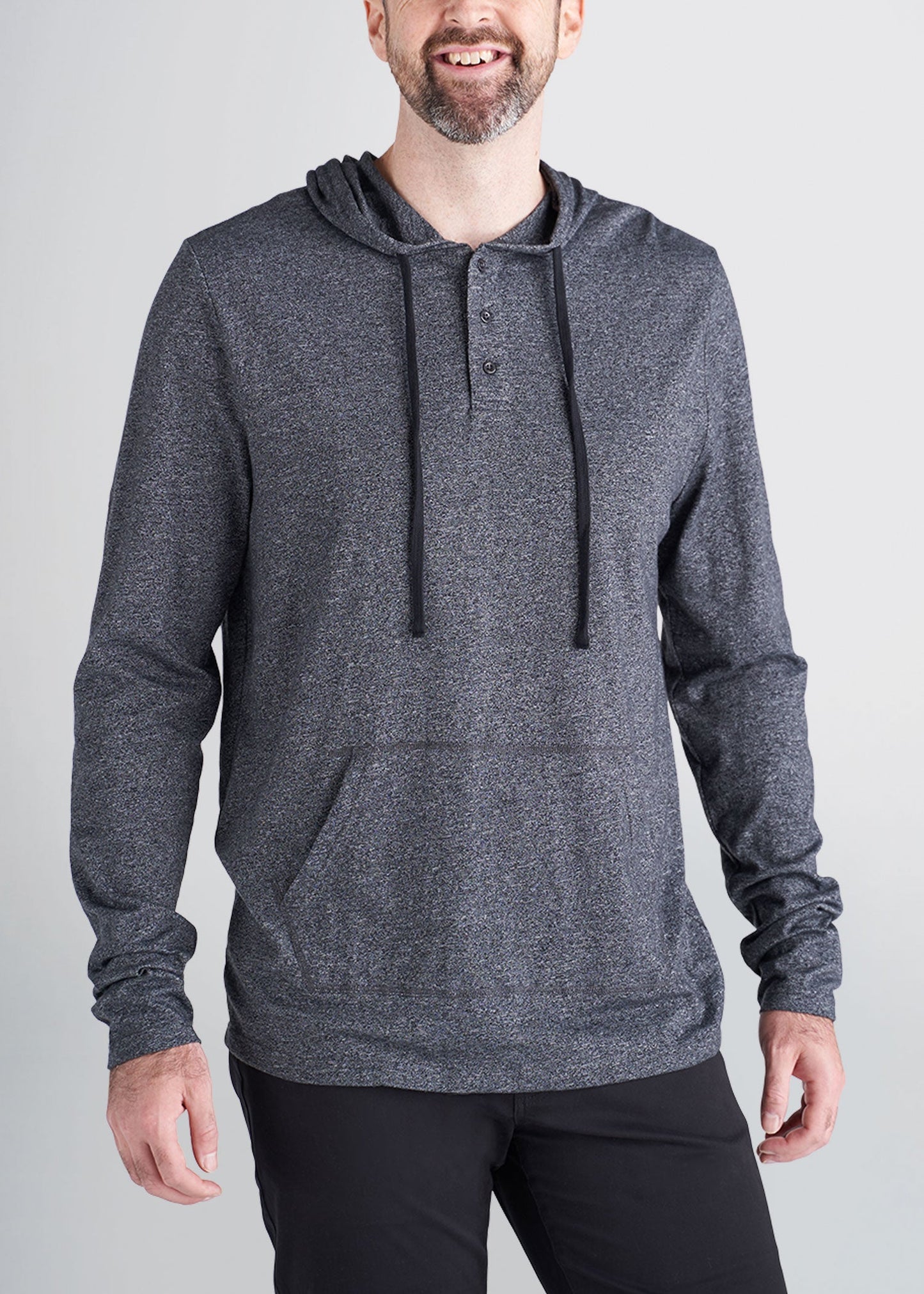 american-tall-mens-hooded-longsleeve-black-front