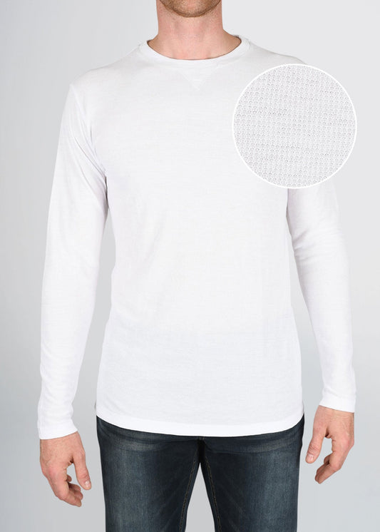 american-tall-mens-lightweight-waffle-longsleeve-white-frontswatch
