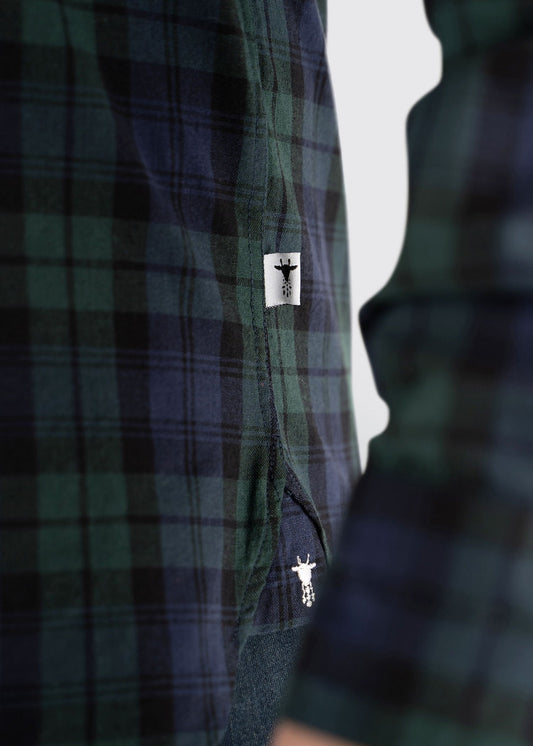 american-tall-mens-nelsonheavywash-bluegreenblackwatch-detail