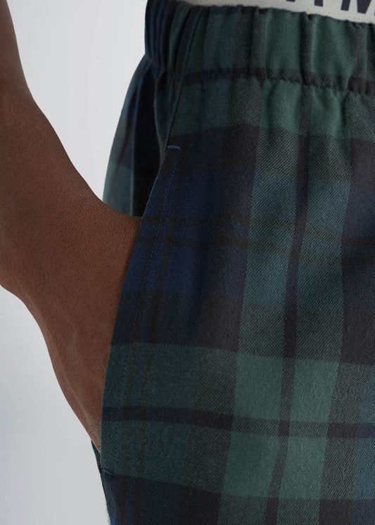 american-tall-mens-pajamas-blackgreen-detail.