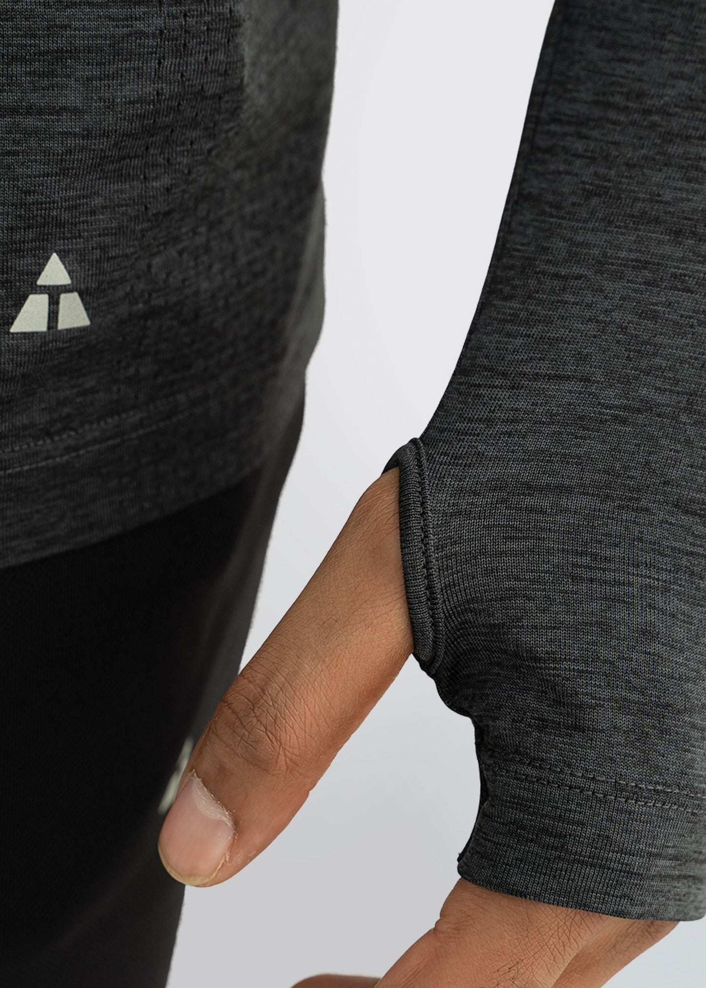 american-tall-mens-performance-quarterzip-charcoal-detail-sleeve