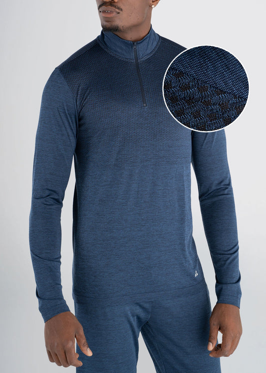 american-tall-mens-performance-quarterzip-navy-front-swatch