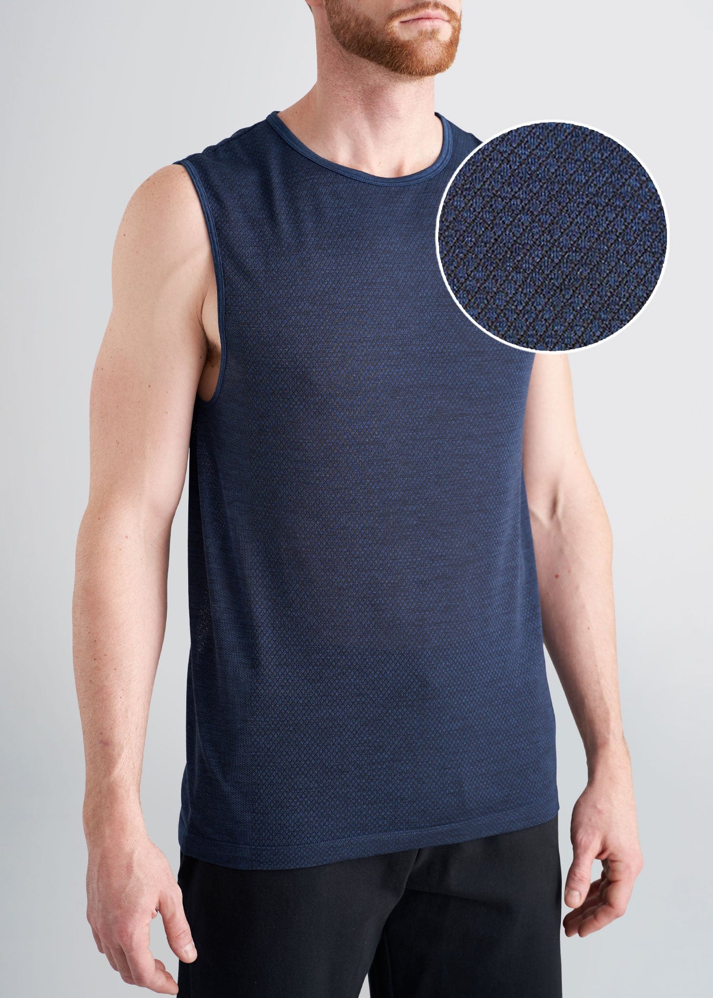 american-tall-mens-performance-tank-navymix-frontswatch