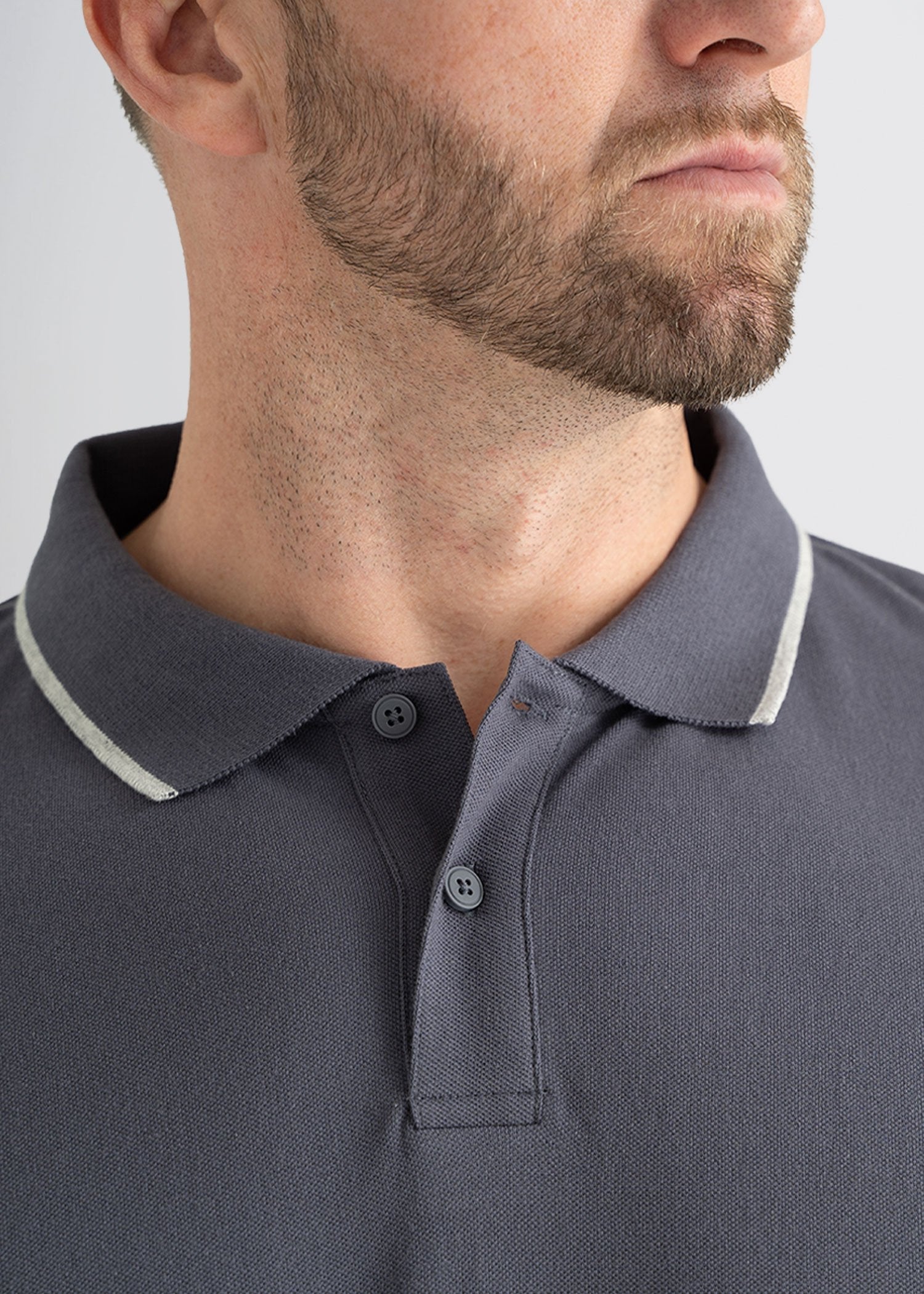 american-tall-mens-polo-charcoal-greymix-detail